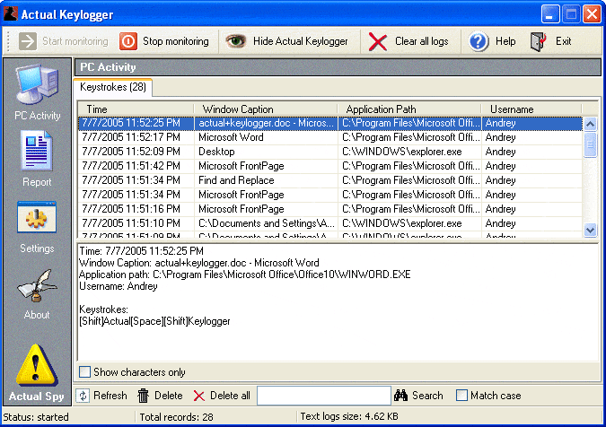 Actual spy registration code free download crack windows 7